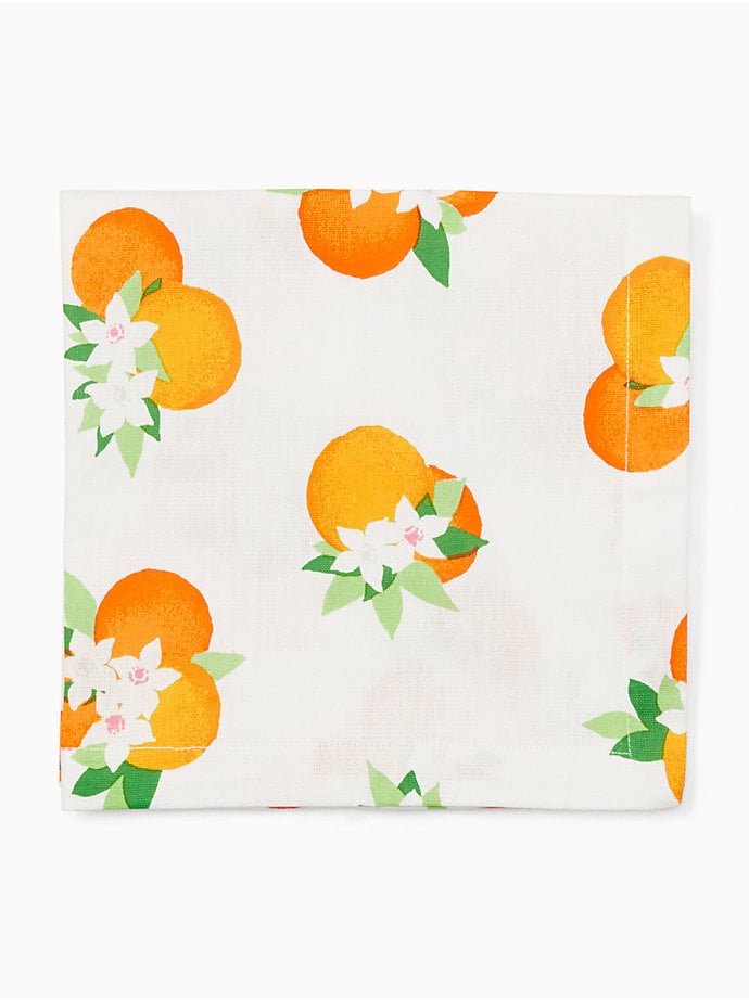 Orange Blossom Napkin 8 Kate Spade Home Decor Spring 2017 Popsugar Home Photo 2