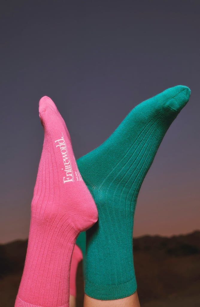 Entireworld Organic Cotton-Blend Socks