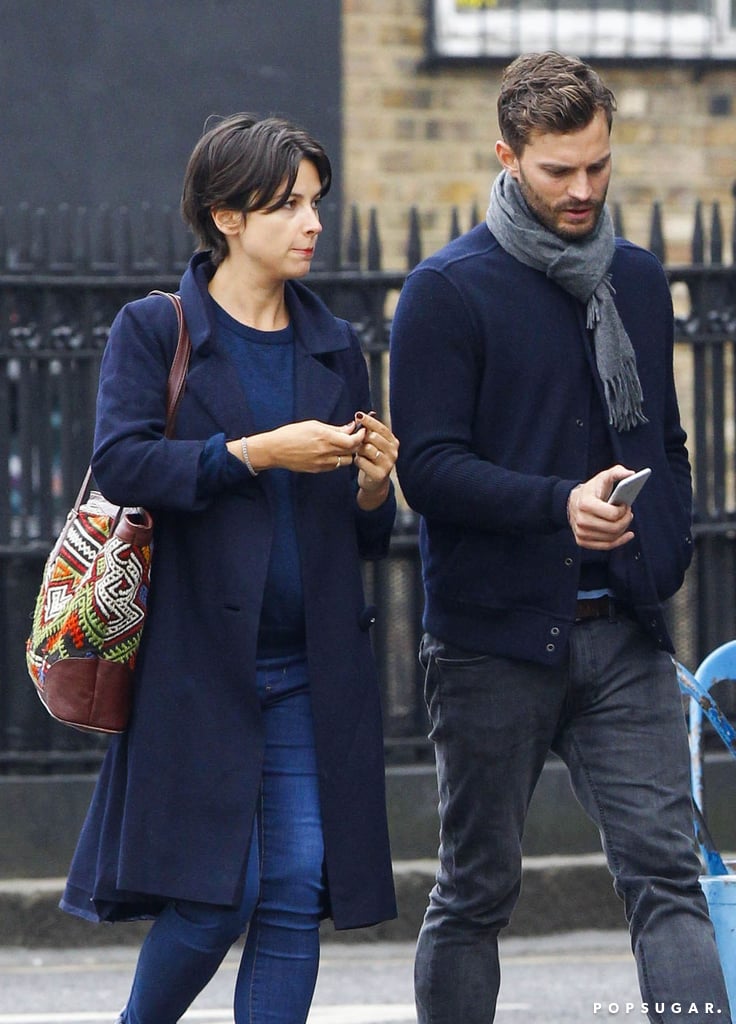 Jamie Dornan Out With His Wife in London October 2015 | POPSUGAR ...