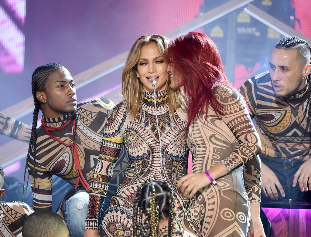 Jennifer Lopez at the 2015 American Music Awards Pictures