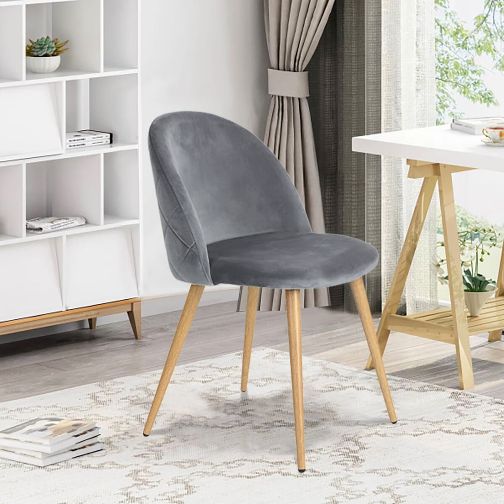 George Oliver Marston Velvet Upholstered Side Chairs (Set of 2) (Set of 2)