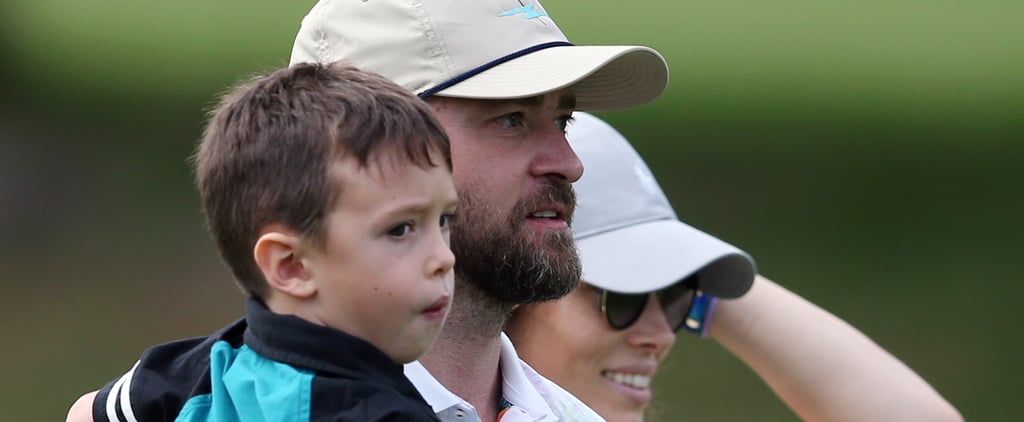 Justin Timberlake Gave Silas a Bounce House For His Birthday