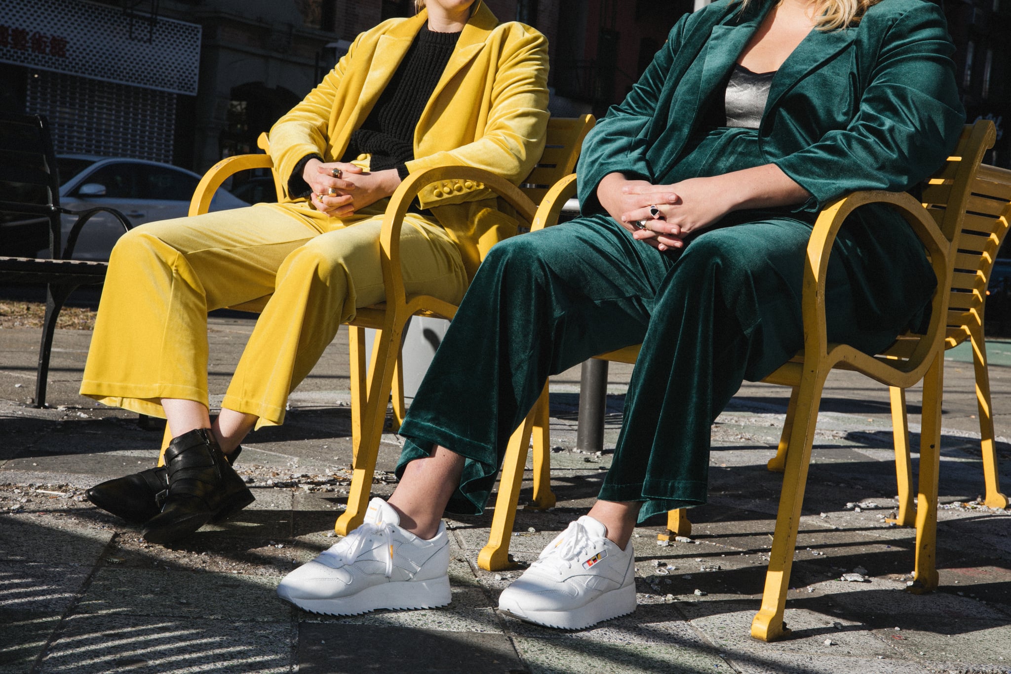 This Flattering Velvet Pantsuit Is 