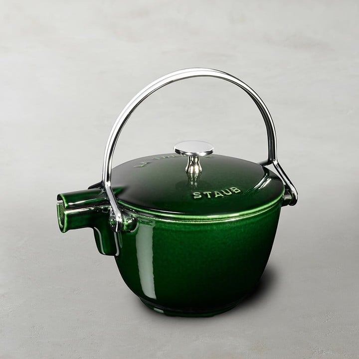 Staub Cast-Iron Round Tea Kettle