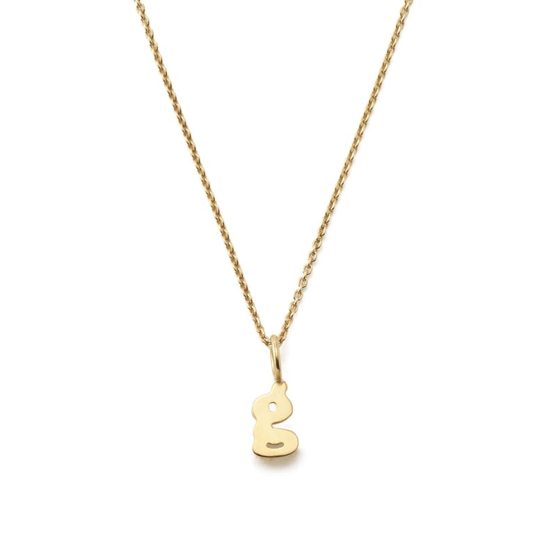 A Personalized Find: Sarah Chloe Initial Charm On Chain