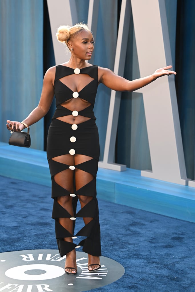 Janelle Monáe's Cutout Dress at the Vanity Fair Oscar Party