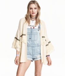 H&M LOVES COACHELLA Cardigan With Fringe