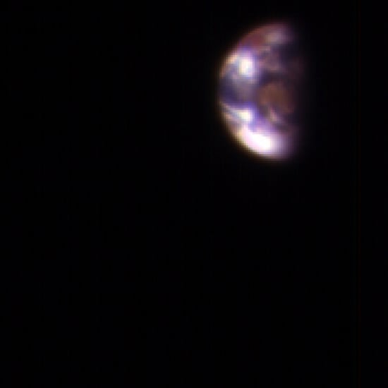 NASA Photos of Earth and the Moon