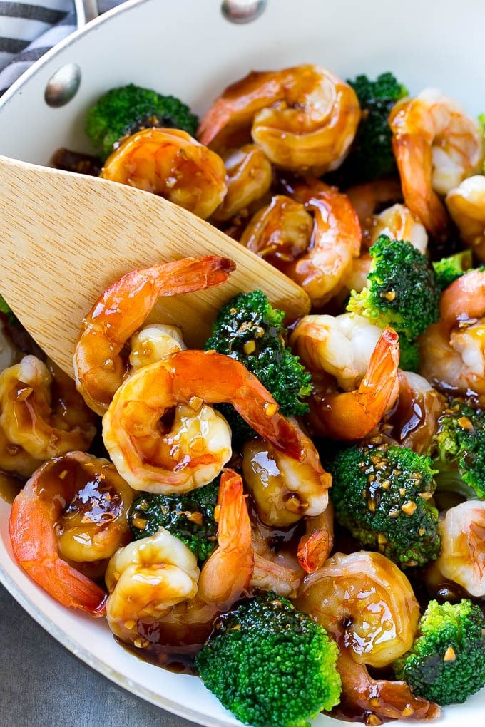 Honey Garlic Shrimp Stir-Fry
