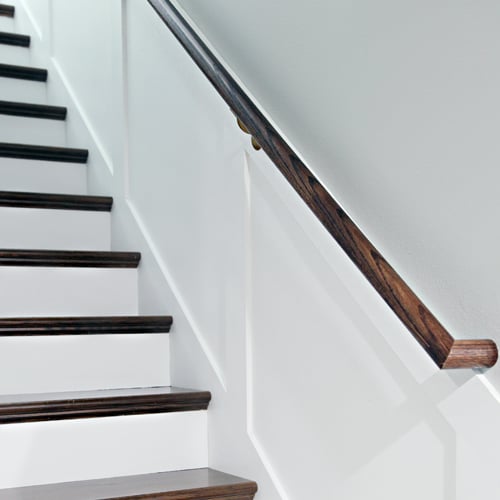 Unfinished Staircase Makeover