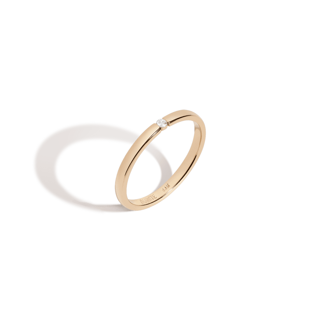 Aurate Diamond Tension Ring