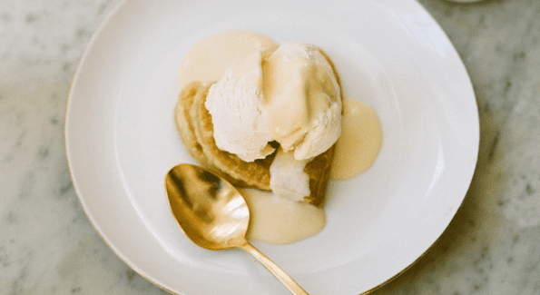 Apple Tartlettes With Creme Anglaise