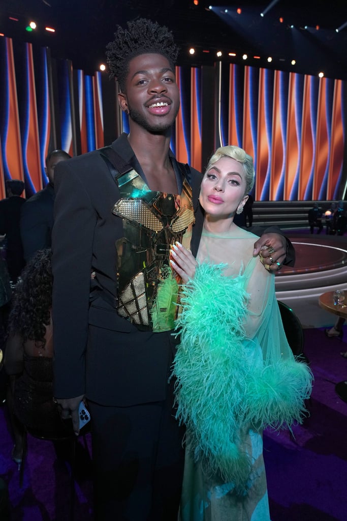 Lady Gaga and Lil Nas X at the Grammy Awards