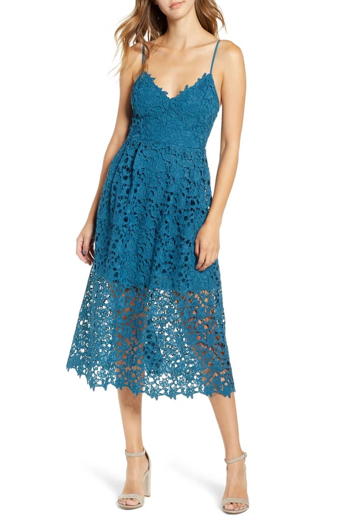 ASTR the Label Lace Midi Dress