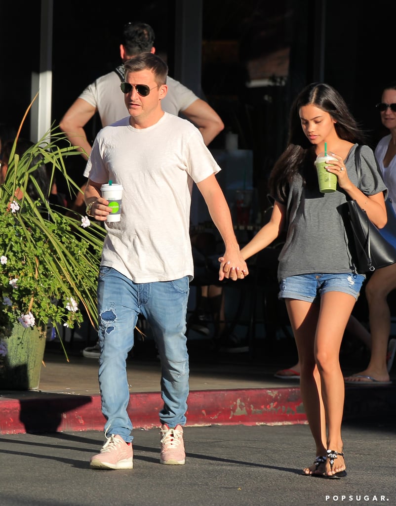 Rob and Bryiana Dyrdek Out in LA September 2016