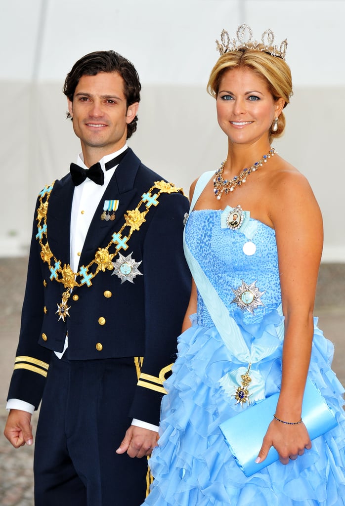 The prince looked dashing alongside his younger sister, Princess Madeleine of Sweden, in June 2010.
