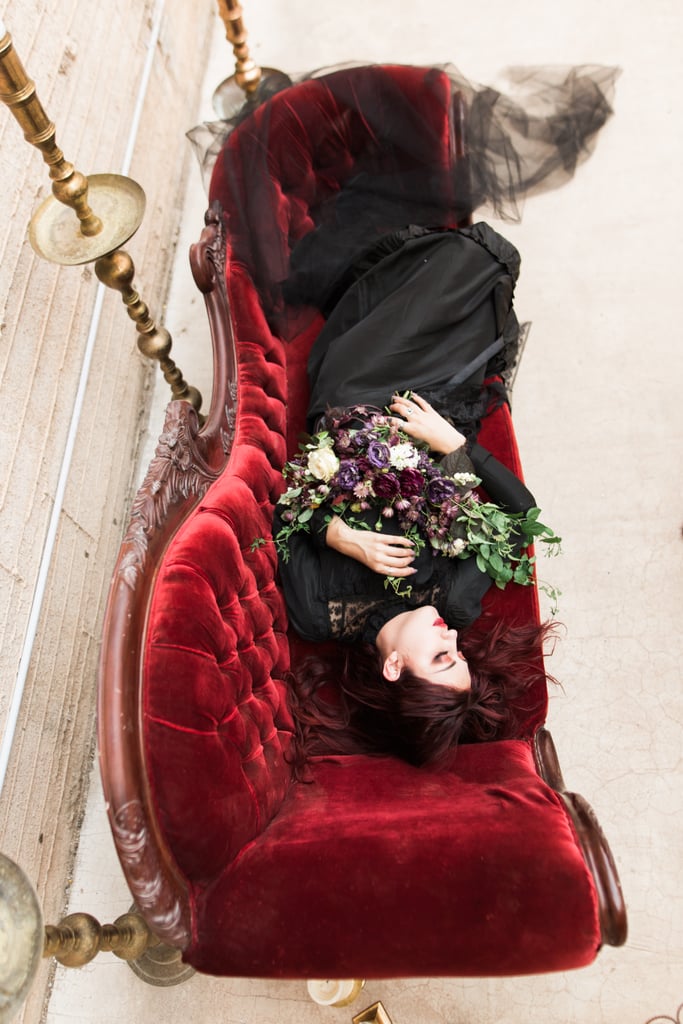 Gothic Styled Wedding Popsugar Love And Sex Photo 36