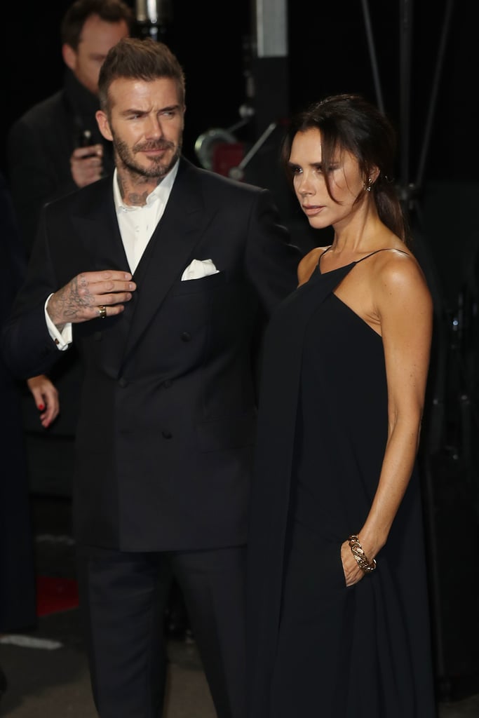 David and Victoria Beckham British Fashion Awards 2018