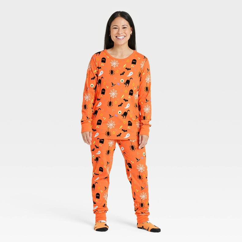 Halloween Motifs: Hyde & EEK! Boutique Women's Halloween Matching Family Pajama Set