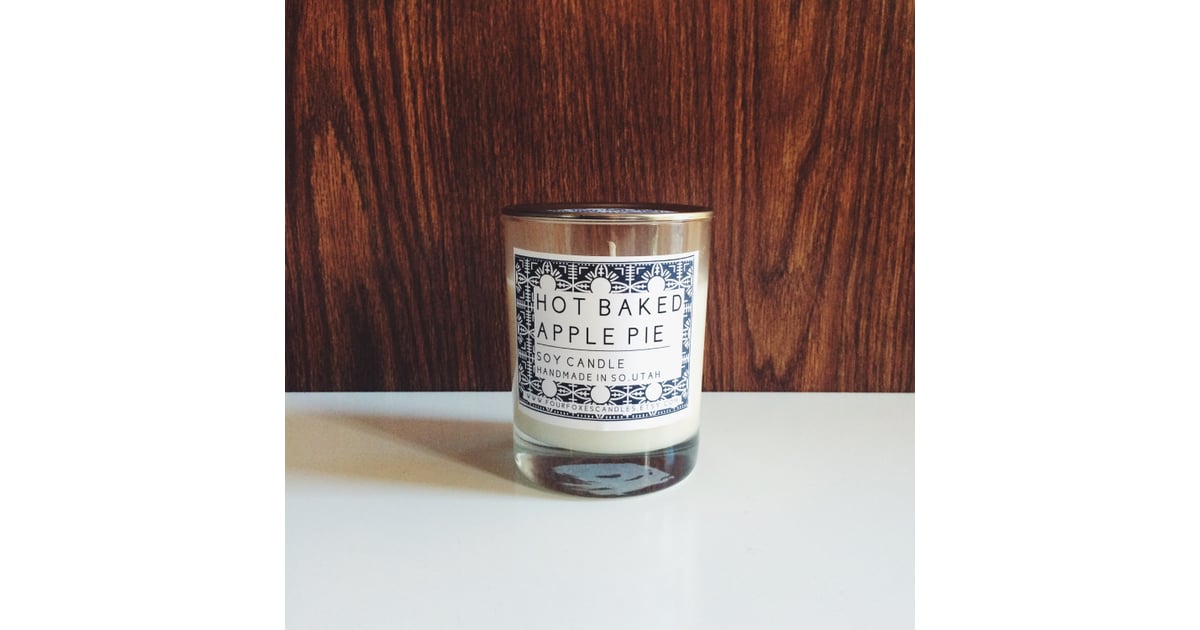Hot baked apple pie candle (16) Candles That Smell Like Dessert