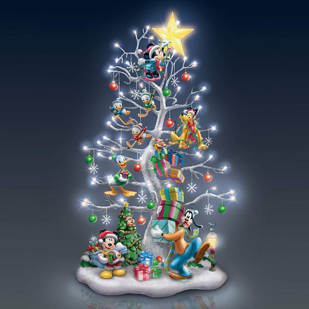 A Stunning Tabletop Tree: Disney Tabletop Christmas Tree