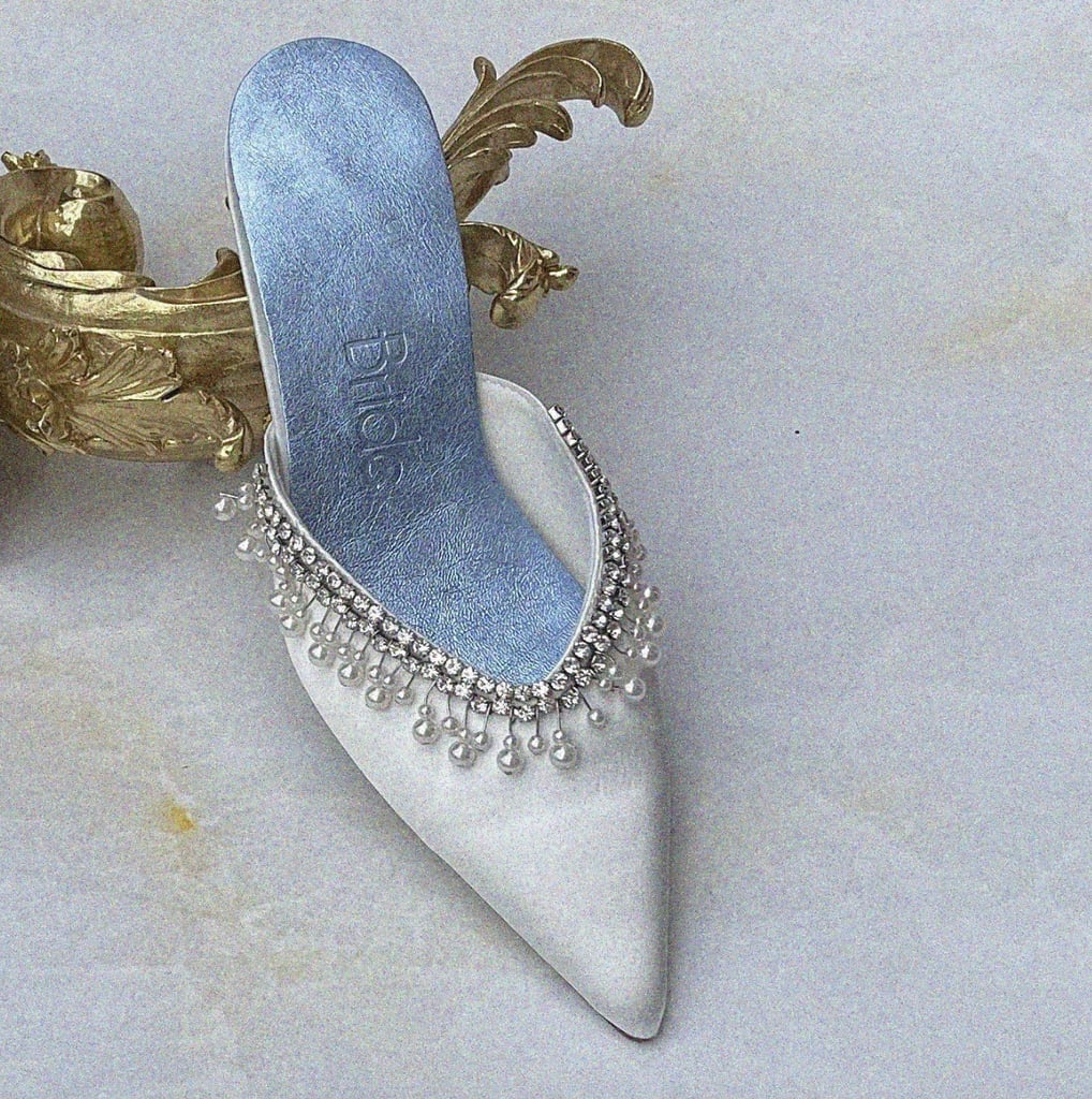 A Treat For Your Feet: Alice Bow Something Blue Wedding Insoles