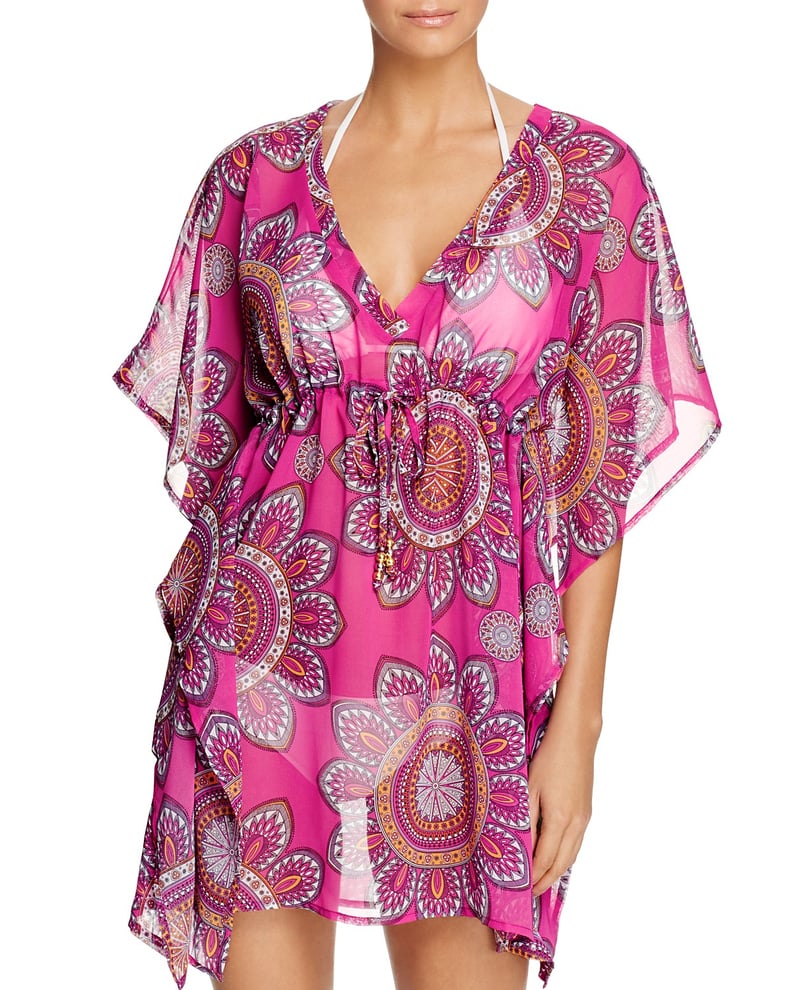 Echo Sundial Tile Tunic Swim Cover-Up