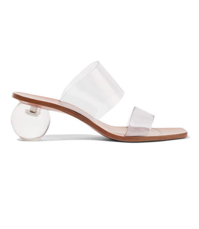 Jila Vinyl Sandals in Clear