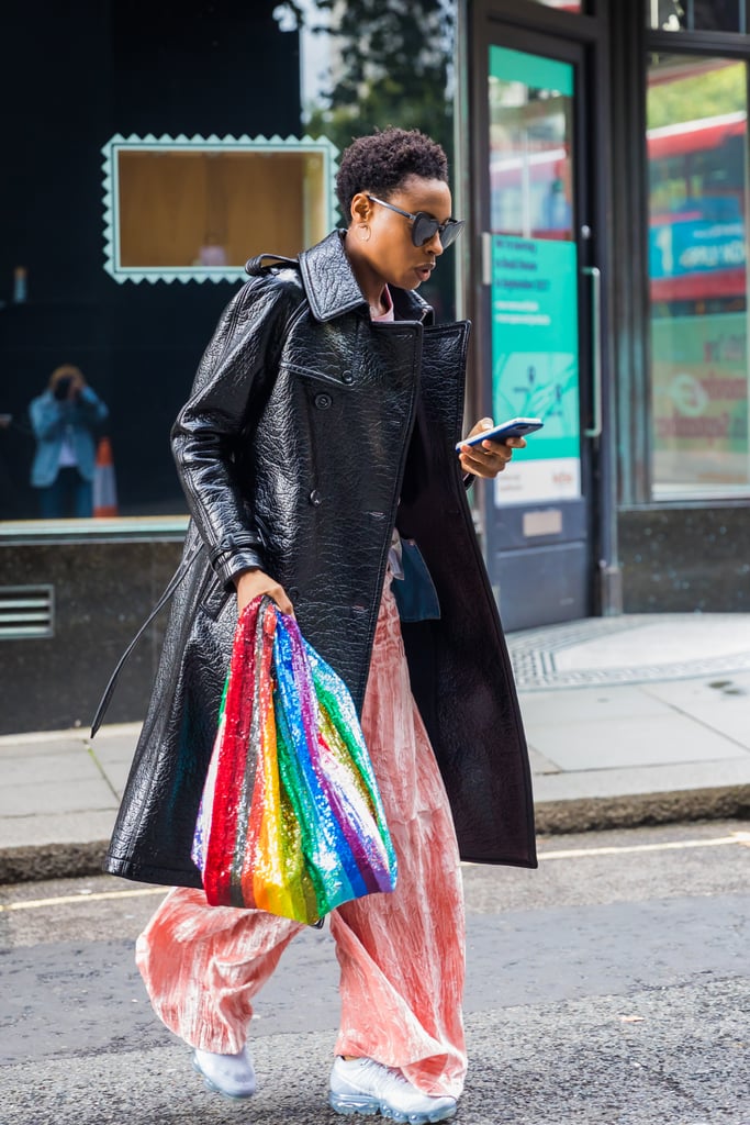 London Fashion Week Street Style Spring 2018 | POPSUGAR Fashion