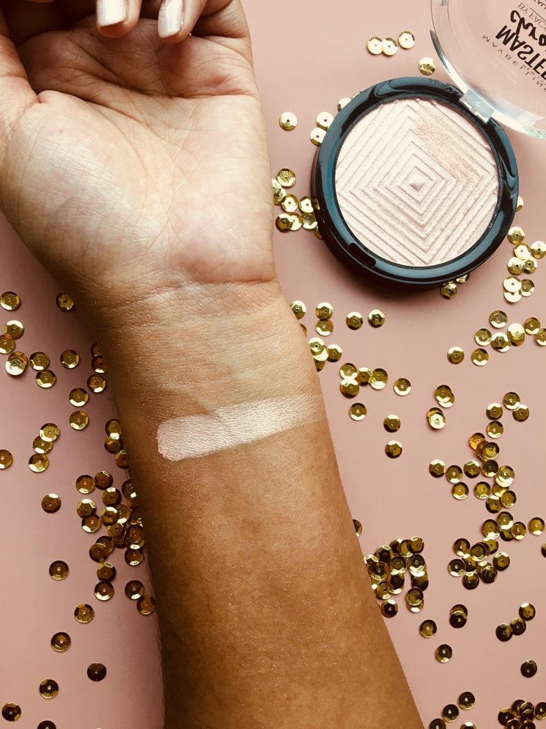 Maybelline Master Chrome Metallic Highlighter in Molten Rose Gold Swatch