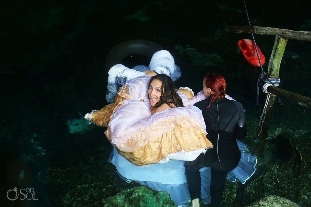 Healing Underwater Trash the Dress Photos