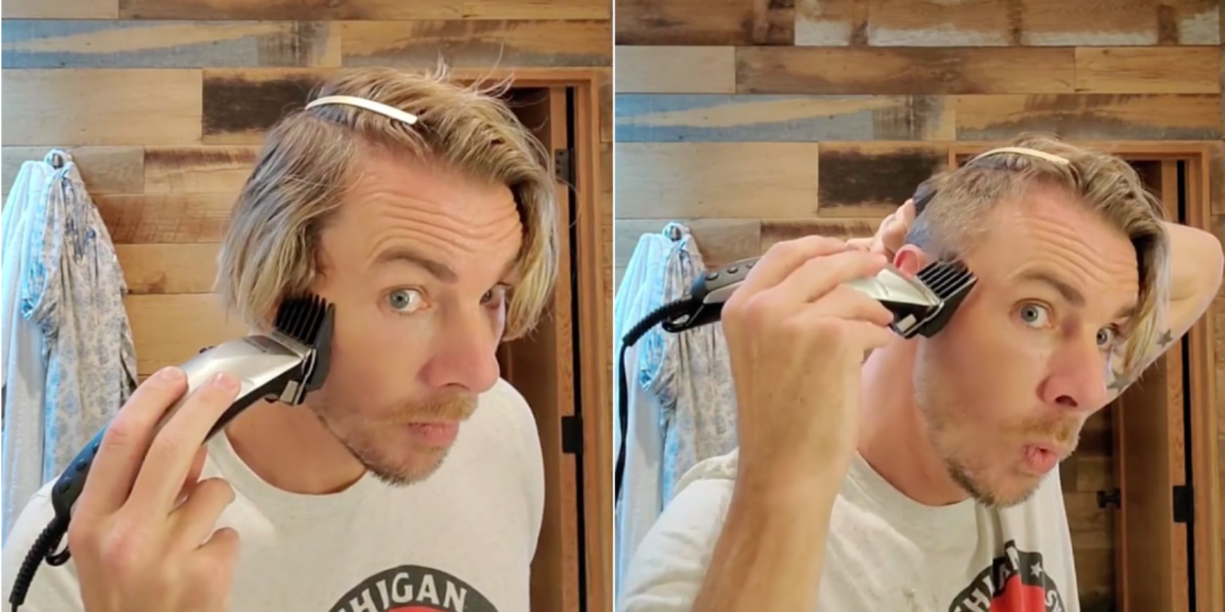 Dax Shepard Shaves Head to Match Daughter's Haircut Video PS Family