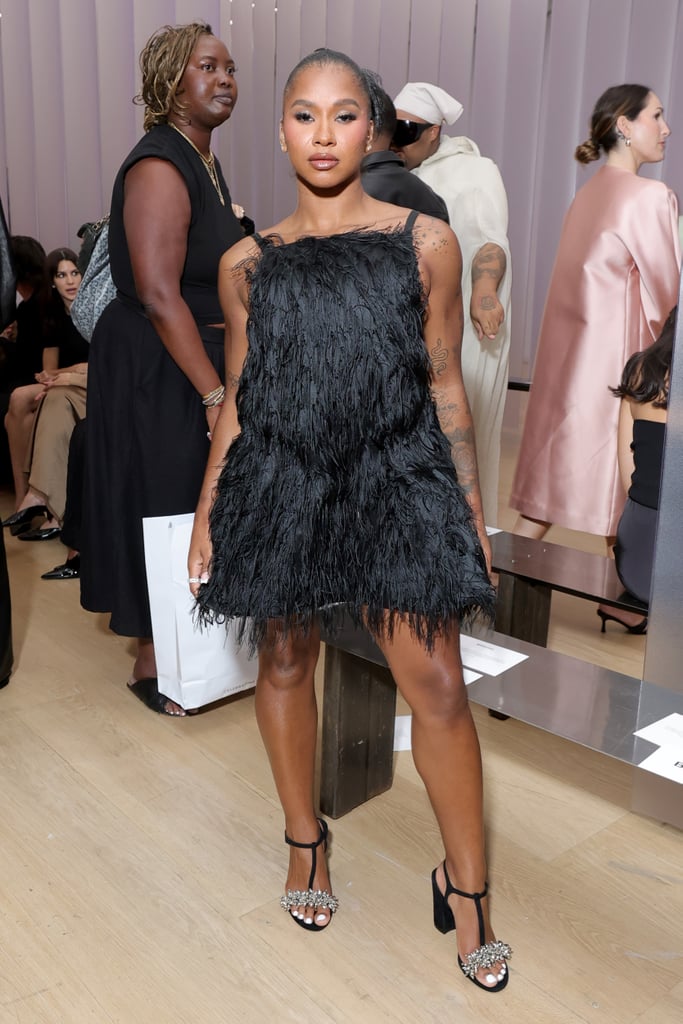 Jordan Chiles at the Simkhai Runway Show, September 2026
