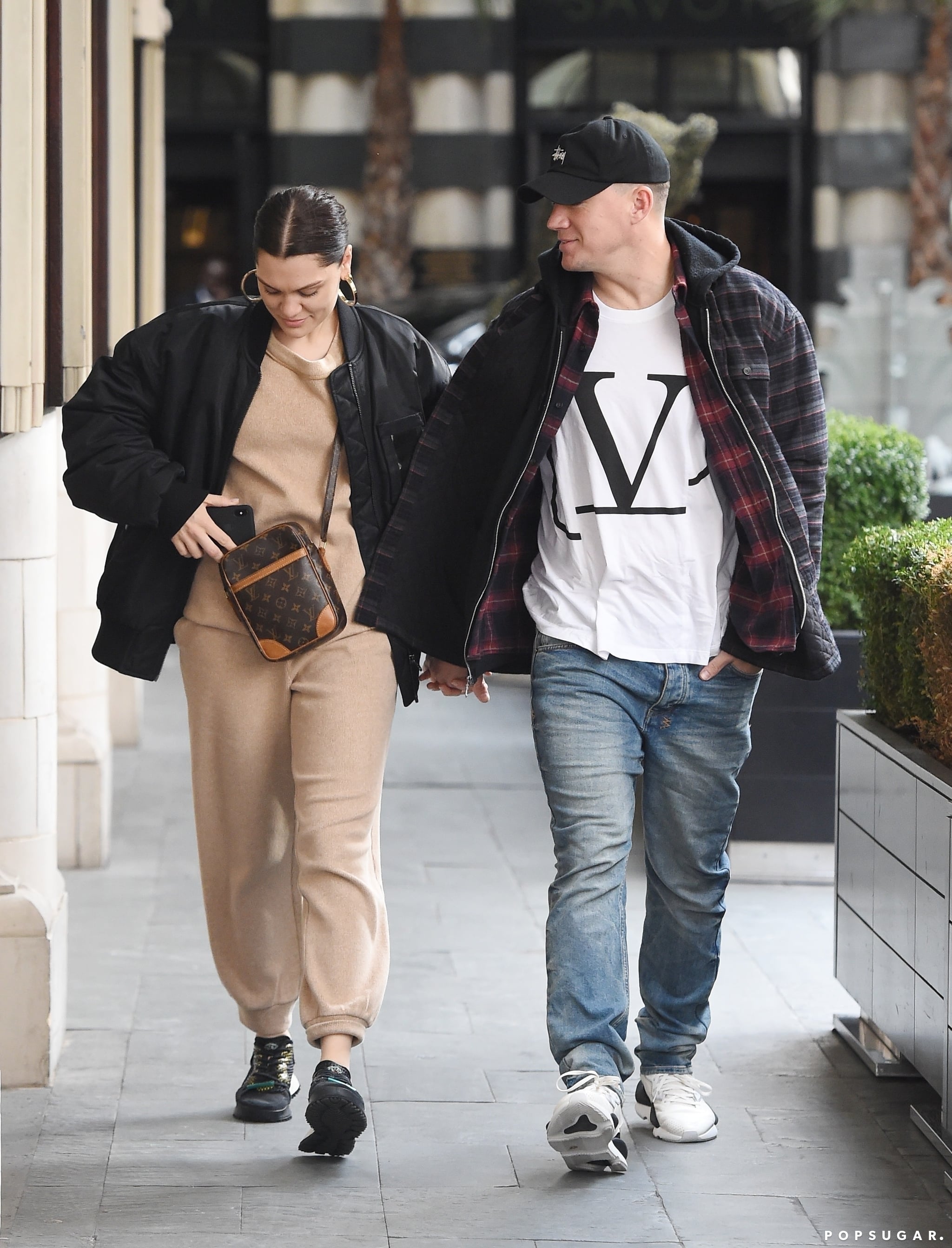 Jessie J And Channing Tatum Holding Hands London March 2019 Popsugar Celebrity