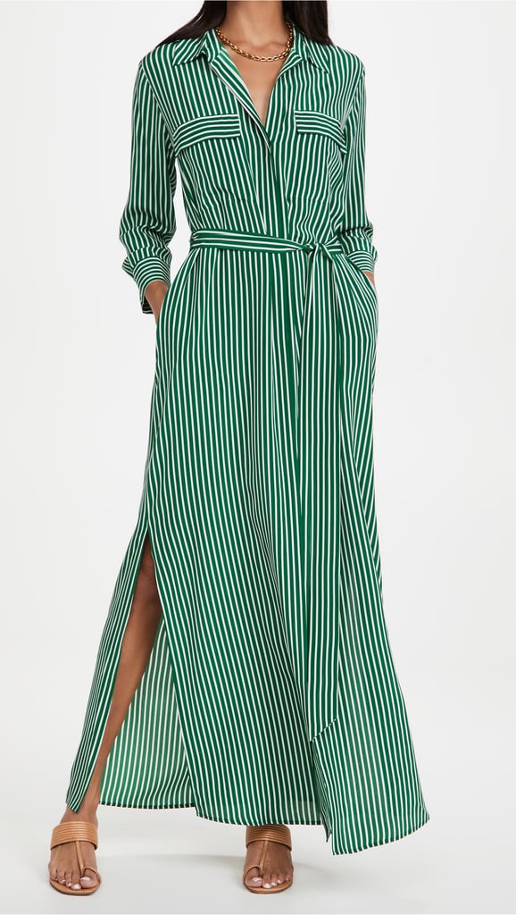 L'agence Cameron Long Shirtdress | Best Maxi Dresses With Sleeves ...