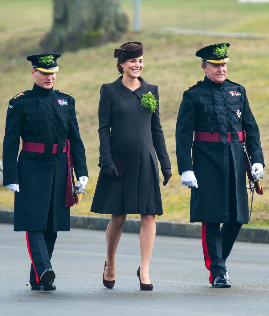 Kate Middleton and Prince William St. Patrick's Day 2015