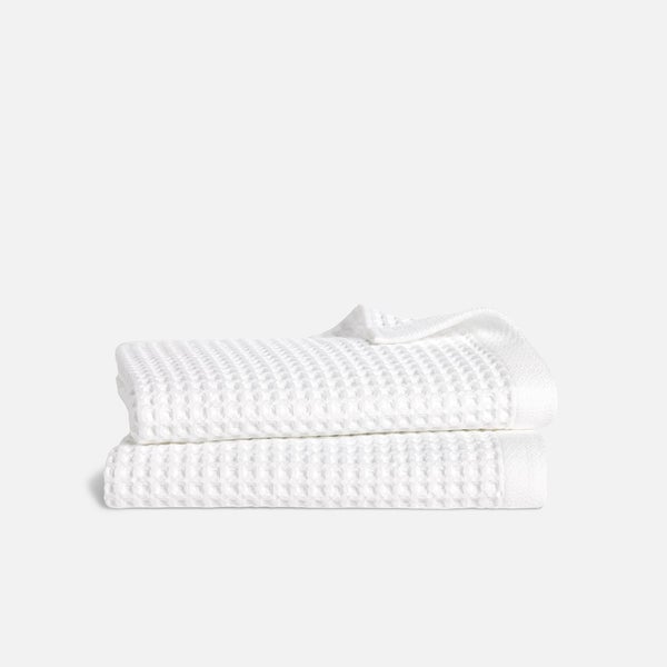 Brooklinen Waffle Bath Towels