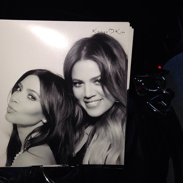 Kim and Khloé took a sisters-only snap.
Source: Instagram user khloekardashian