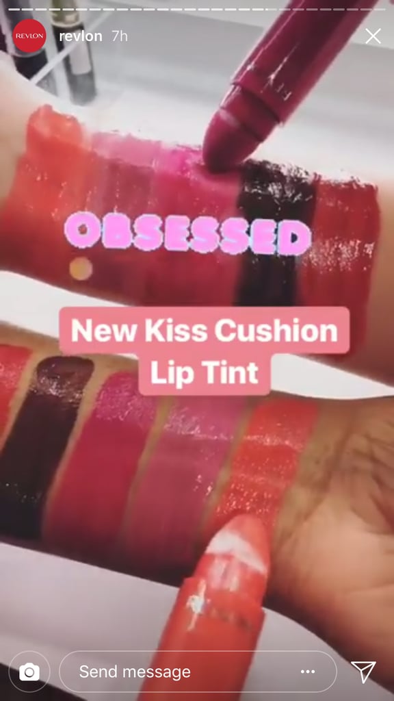 Kiss Cushion Lip Tint Revlon Teases Electric Shock and Shoot the Moon