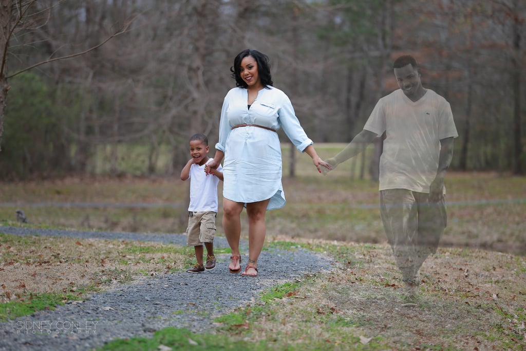 Deceased Father Photoshopped Into Maternity Photos