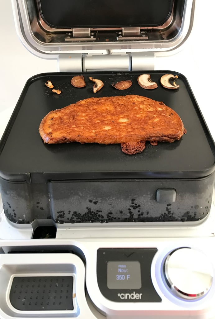 The best temperature for grilled bread is 350°F.