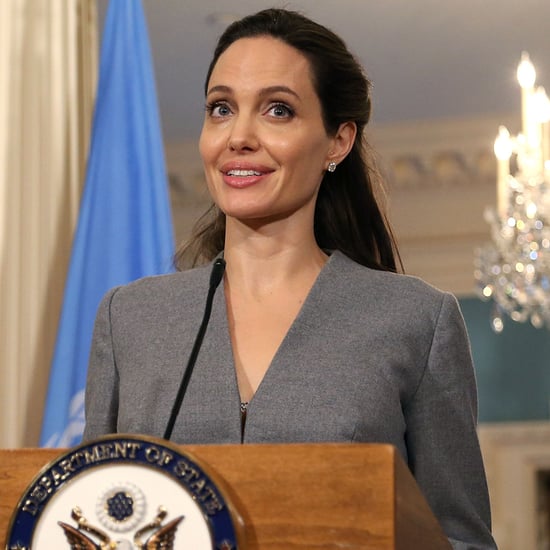Angelina Jolie at US State Department on World Refugee Day