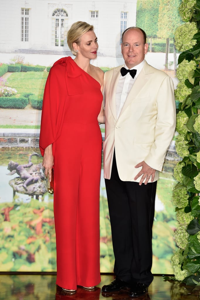 Princess Charlene of Monaco Jumpsuit Red Cross Ball