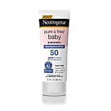 Neutrogena Pure & Free Baby Sunscreen, SPF 50