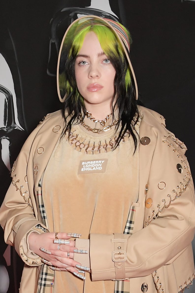 Billie Eilish Wears Custom Burberry at the 2020 BRIT Awards