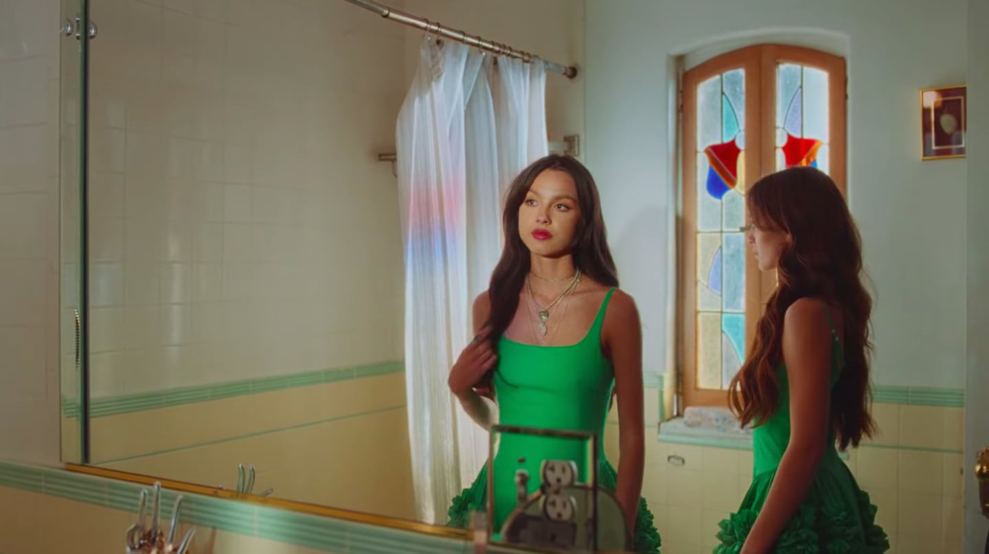 Shop Olivia Rodrigo s Green Dress in the