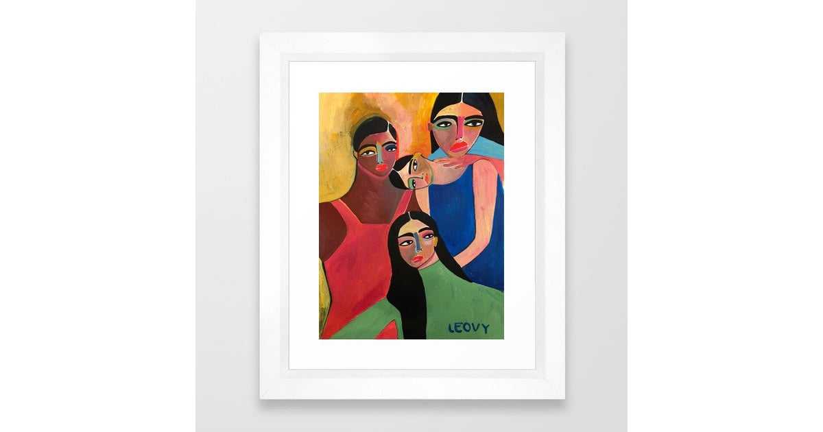 Support Framed Art Print by Ana Leovy | Society6 Makes It Easy Fill Your Home With Art, and There's a Sale Right Now | POPSUGAR Home Photo