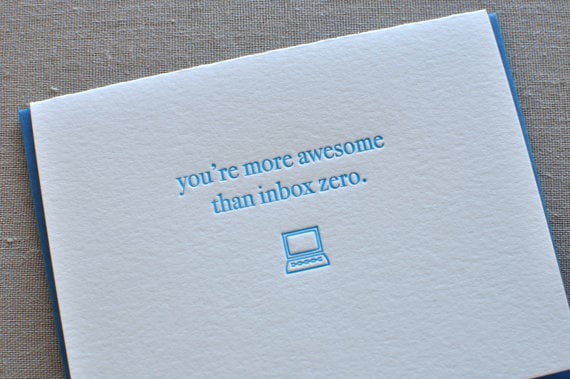 you're more awesome than inbox zero