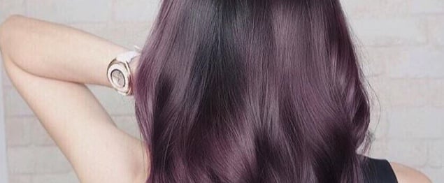 Eggplant Hair Color Trend