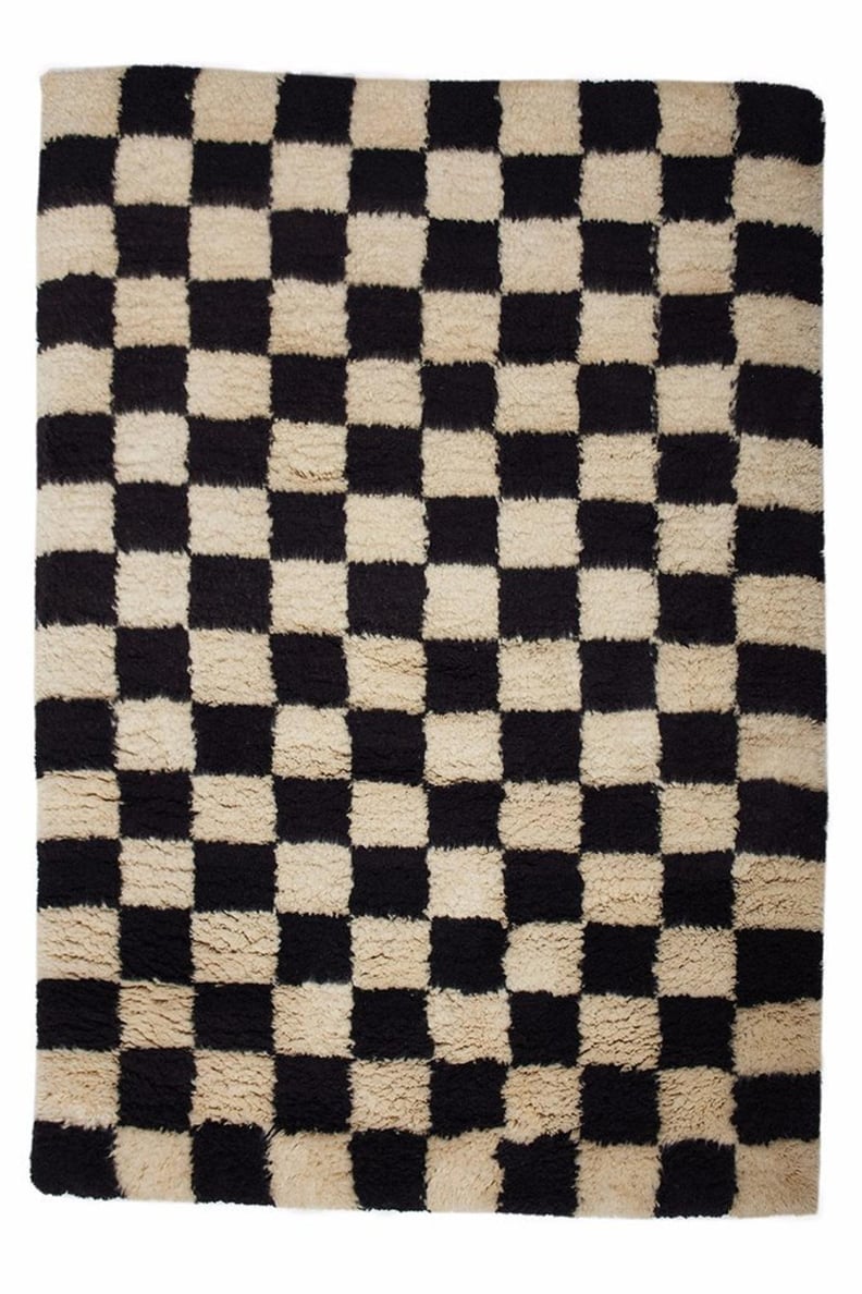 Moroccan Checkered Runner Rug